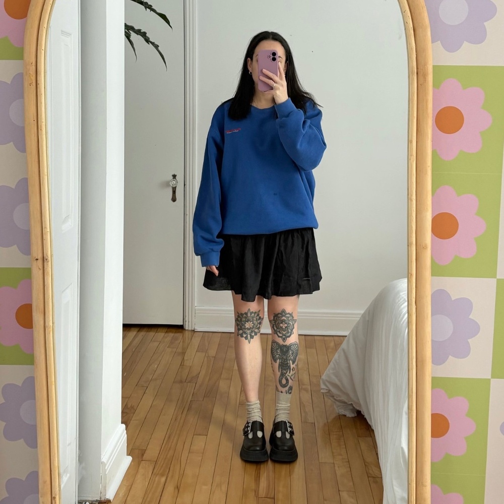 SOLD- Ganni crinkled georgette skirt - Picture 6 of 6